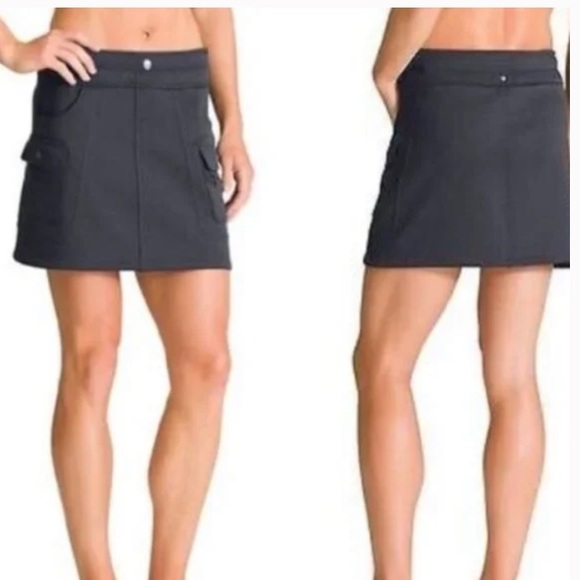 💙Athleta Snow Slide Fleece Lined Skirt - Picture 8 of 10